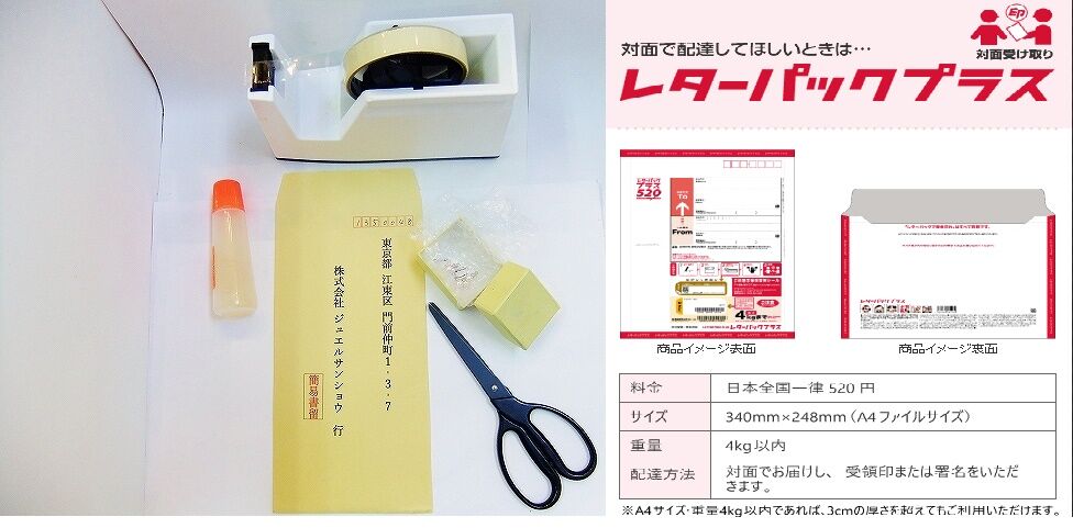 郵送方法